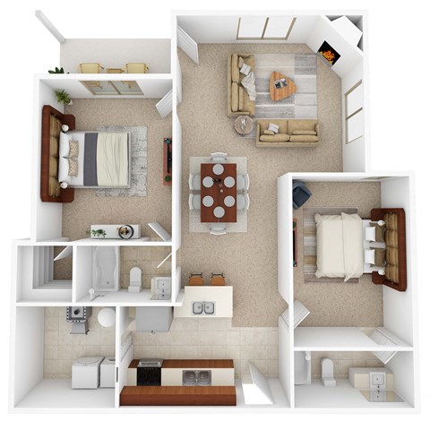 3801 So. Water Tower Place 1-3 Beds Apartment for Rent - Photo Gallery 47